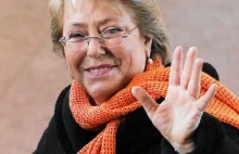 Socjalistka Michelle Bachelet wygrywa w pierwszej turze wyborów...