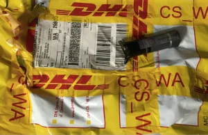 Fuck you DHL. Mogłem się przez was poważnie pokaleczyć