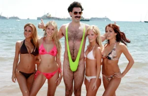 Sacha Baron Cohen zapłaci grzywnę za turystów w strojach Borata