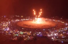 Burning Man 2014 - z powietrza