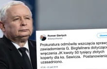 Sprawa 50 tysięcy złotych w kopercie Prokuratura zakwalifikowała to jako..żarcik