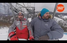 Adam Małysz – kulisy skoków narciarskich w 360° 4K