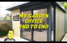 My Garden office Garden room Summer house Build end to end ManCave or S...