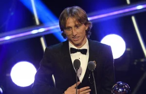 FIFA: Chorwat Luka Modric najlepszym piłkarzem świata