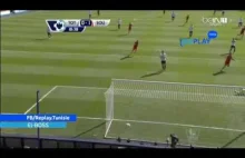 Asysta Artura Boruca w meczu Tottenham Hotspur vs Southampton 23-03-2014 3:2