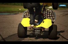 Leo Stunt na quadzie | stunt on ATV quad (how to ride a atv ?)...