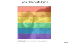 Facebook pokryje zdjęcia profilowe tęczą by świętować legalizację związków homo