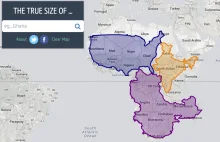 Tym prostym narzędziem porównasz rzeczywistą wielkość państw