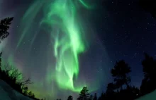 Aurora Borealis w fińskim Lapland 2011