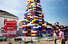 Kościół z klocków Lego.