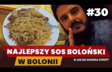 Prosty przepis na sos boloński - najlepszy włoski sos (vlog + przepis)