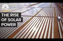 CNBC o wzroście energii słonecznej w USA