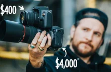 Porównanie aparatów fotograficznych za 400$ i 4000$. Czy amator zauważy różnicę?