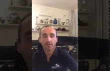 Robert Kubica lipiec 2017 LiveChat by Olimp Sport Nutrition Cz. I