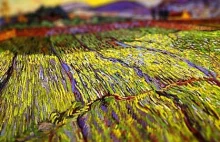 Tilt shift na obrazach van Gogha