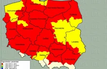 Susza w Polsce. 19 tysięcy pożarów traw i lasów w kwietniu.