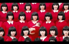 Zdrowe życie pełne uśmiechu - Japońska reklama w której występują 72 osoby