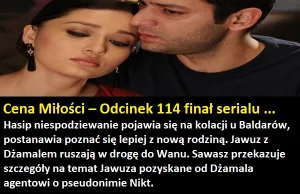 Cena Miłości – Odcinek 114: To już ostatni finałowy odcinek, sprawdź...