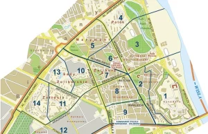 Mapa przestępstw - Dzielnica Żoliborz