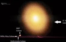 Największa galaktyka w znanym Wszechświecie jest wprost niewyobrażalnie...