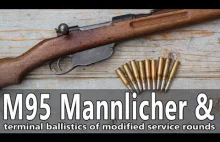 Pan z Węgier strzela z Mannlichera M95