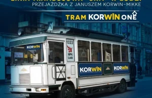 JKM zmienia Air Korwin One na Tram Korwin One, a kolejny kandydat...