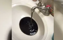 Black water, Texas tea: Residents left horrified after black water flows...