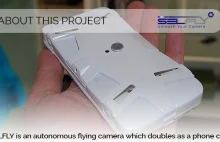 Selfly: latający pokrowiec do smartfona