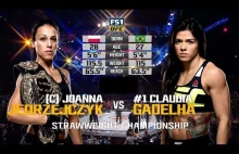 UFC 205 Darmowa Walka: Joanna Jędrzejczyk vs Claudia Gadelha 2