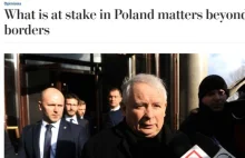 „Washington Post" lamentuje nad sytuacją w Polsce: „Kaczyński prowadzi...