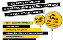 Koncert Varius Manx, Kasia Stankiewicz, Dawid Kwiatkowski wstęp wolny 13 maja