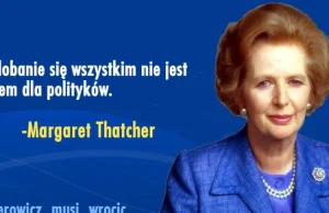Thatcher o polityce