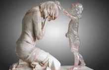 Rewelacyjna rzeźba ofiar aborcji.