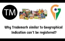 Why Trademark should not be similar to geographical...