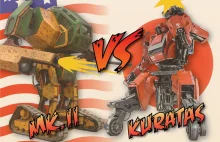 Megabot kontra Kuratas - kto wygra pierwszy w historii pojedynek robotów?