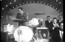 Best drummer 1950 old video percussion,