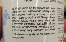 szampon uniwersalny do ciała, psa, samochodu