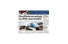 Grafficiarze polują na pociąg Elf. 10 tys. euro nagrody