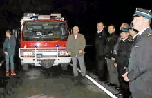 Przekazali strażakom samochód, a potem go zabrali!