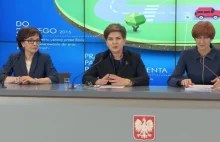 Beata Szydło: 500 zł na dziecko w kwietniu 2016.