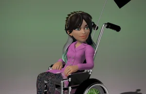 Już wkrótce microsoftowe awatary będą mogły jeździć na wózkach inwalidzkich