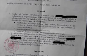 Policja dokonala przeszukania u twórcy inicjatywy „Nie dla Islamizacji Europy"