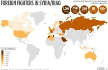 Foreign fighters in ISIS [MAP]