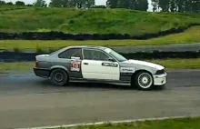 Dwunastoletni drifter z Polski - zobacz, jak jeździ bokiem BMW E36