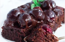 Brownie wiśnia w czekoladzie - I Love Bake