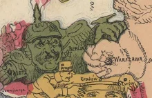 Satyryczna mapa Europy (1915)