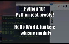Gynvael's Python 101: Hello World!