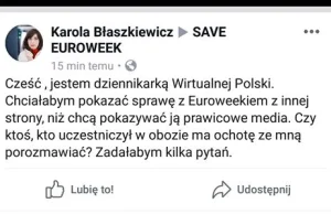 Dziennikarka WP.PL szuka osób, które przedstawią EUROWEEK "z innej strony"