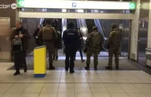 Zamknięto wejścia do brukselskiego metra z powodu zagrożenia terrorystycznego