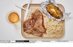 Zbiór fotografii ostatnich posiłków na życzenie skazanych na śmierć.